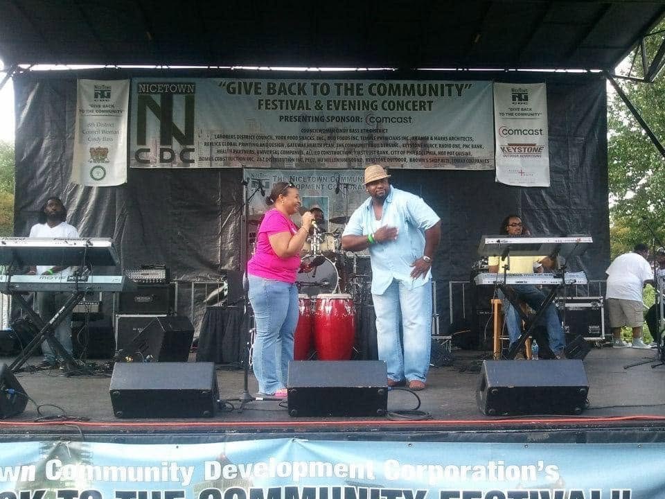 Live at the Nicetown ‘Give Back to the Community’ Festival